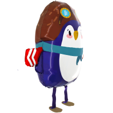 1 Balloon XXL - Pet Walker - Aviator Penguin