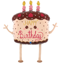 1 Balloon - Pet Walker - Kawaii Cake