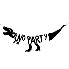 1 Bannergirlande - Dino Party