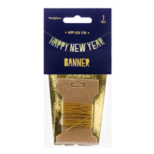 1 Bannergirlande - Happy New Year Festive