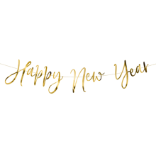 1 Bannergirlande - Happy New Year