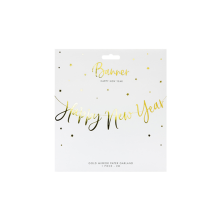 1 Bannergirlande - Happy New Year
