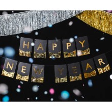 1 Bannergirlande - Happy New Year