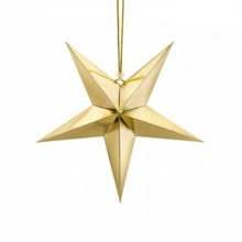 1 Paperstar - 30cm - Gold