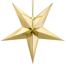 1 Paperstar - 70cm - Gold
