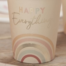 8 Cup - Happy Everything - Gold Foiled