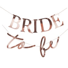 1 `Bride To Be` Bunting