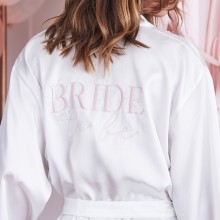 1 Bride To Be` dressing gown