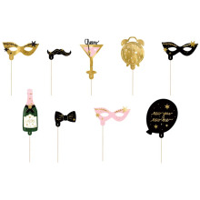 1 Photobooth Set - Let´s Party