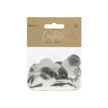 15g Folienkonfetti - Silber