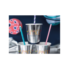6 Pappbecher Trend - 200ml - Space Party