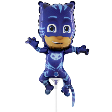 10 Miniballoons Airfilled - PJ Masks - Cat Boy (Unverpackt)
