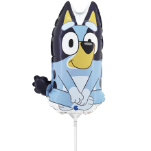 10 Miniballoons Airfilled - Bluey - Bluey (Unverpackt)