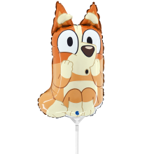 10 Miniballoons Airfilled - Bluey - Bingo (Unverpackt)