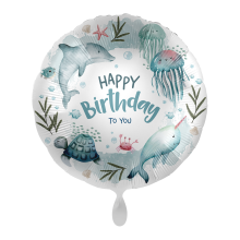 1 Balloon - Fishy Fun Birthday - ENG