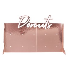 1 Donut Wall - Donuts - Rose Gold Foiled
