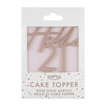 1 Cake Topper - Twenty One
