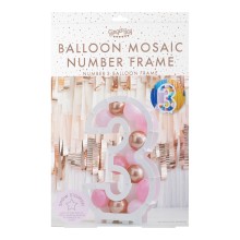 1 Balloon Mosaic - Number 3 Balloon Kit