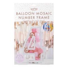 1 Balloon Mosaic - Number 4 Balloon Kit