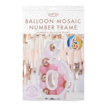 1 Balloon Mosaic - Number 6 Balloon Kit