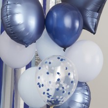 10 Balloon Bundle - Blue