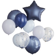 10 Balloon Bundle - Blue