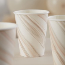 8 Cup - Natural Marble