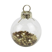 6 Place Card Holder Bauble - Gold