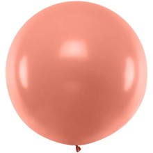 1 Riesenballon - Ø 1m - Metallic - RoseGold