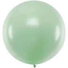 1 Riesenballon - Ø 1m - Pastell - Pistazie