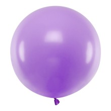 1 Riesenballon - Ø 60cm - Pastell - Lavender Blue