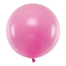 1 Riesenballon - Ø 60cm - Pastell - Pink