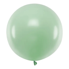 1 Riesenballon - Ø 60cm - Pastell - Pistazie