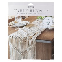 1 Table Runner - Macrame Table Runner
