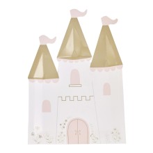 Princess Castle Paper Plate