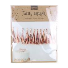 1 Tassel Garland - Rose Gold