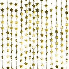 1 Backdrop - Star Curtain - Gold