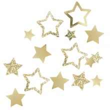 Confetti - Star Shaped - Gold