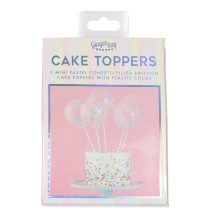 5 Cake Toppers - Mini Balloons