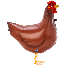 1 Balloon XXL - Pet Walker - Penny The Hen