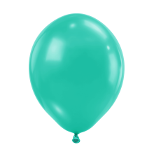 50 Luftballons - Ø30 cm - Caribbean Blue