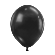 50 Luftballons - Ø30 cm - Black