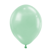 50 Luftballons - Ø30 cm - Pastel Dusk Green Tea