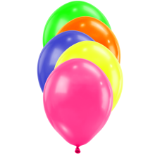 50 Luftballons - Ø30 cm - Neon Assorted
