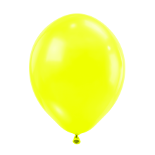 50 Luftballons - Ø30 cm - Neon Yellow