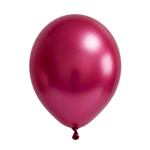 50 Luftballons - Ø30 cm - Metallic Fuchsia