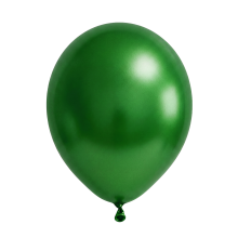 50 Luftballons - Ø30 cm - Metallic Green