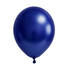 50 Luftballons - Ø30 cm - Metallic Blue