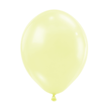 50 Luftballons - Ø30 cm - Pastel Matte Yellow