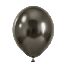 50 Luftballons - Ø30 cm - Silk Midnight Grey